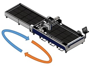 Оптоволоконный лазерный станок для резки металла MetalTec 1530E