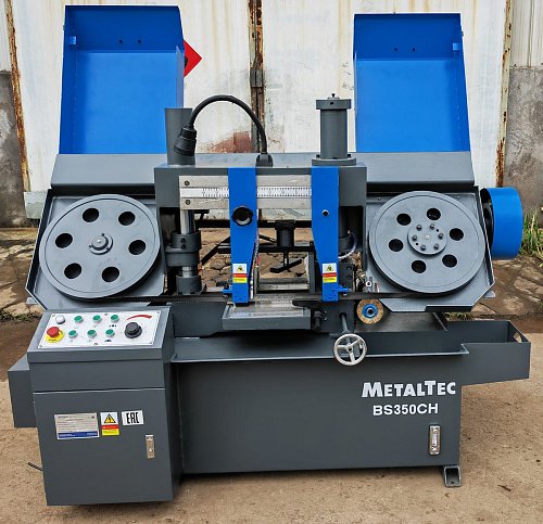 MetalTec BS 350 CH ленточнопильный станок для резки металла под углом 90°