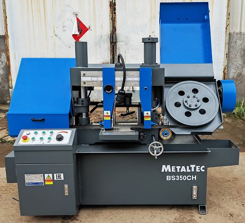 MetalTec BS 350 CH ленточнопильный станок для резки металла под углом 90°