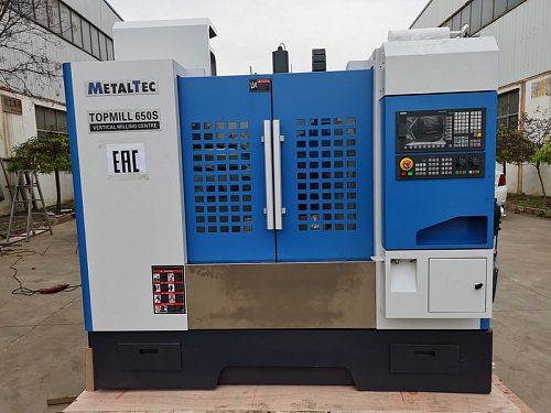 MetalTec TOPMILL 650S 4-х осевой вертикальный обрабатывающий центр с ЧПУ